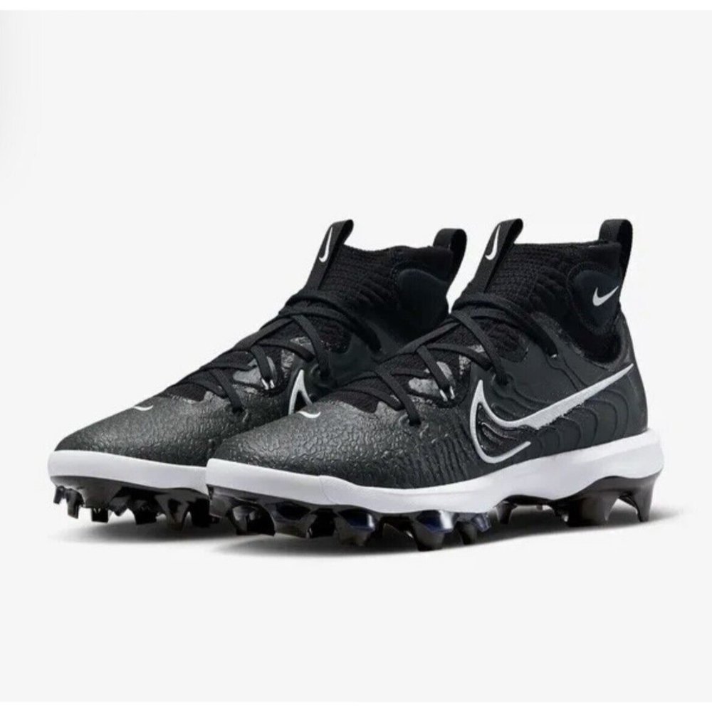 ✅ Nike Alpha Huarache NXT MCS Men's Baseball Cleats Size 8 Black NEW